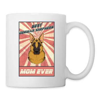 Best German Shepherd Mom Ever I German Shepherd - Tasse - Weiß - Rechts