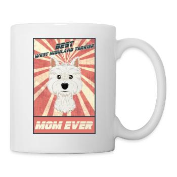 Meilleure maman West Highland Terrier Ever I Westi Lover - Mug blanc - blanc - Droite