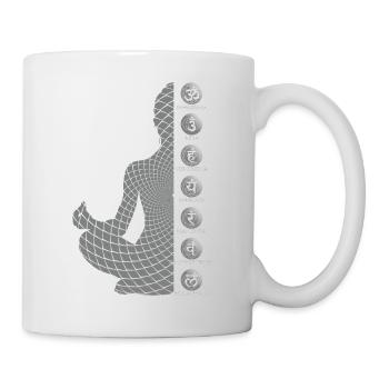 Sieben Chakras - Tasse - Weiß - Rechts