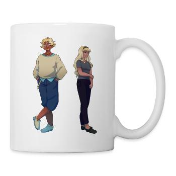 Lena & Sebastian - Tasse - Weiß - Rechts
