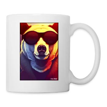 Bear Sunglasses Wildlife Forest Animals Wilderness - Mug - white - Right