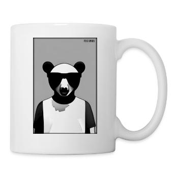 Bear Sunglasses Wildlife Forest Animals Wilderness - Mug - white - Right