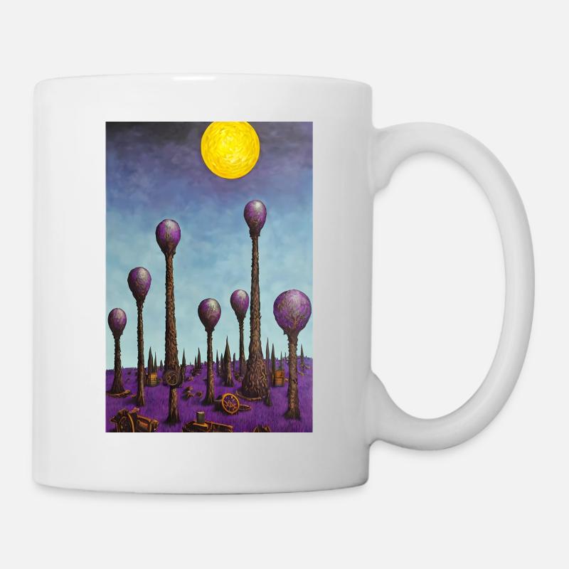 Wald der Pilze - Tasse - Weiß