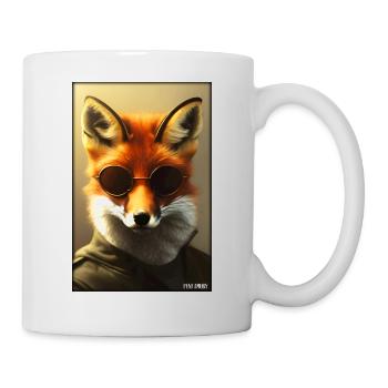 Fox Sunglasses Wildlife Forest Animals Wilderness - Mug - white - Right