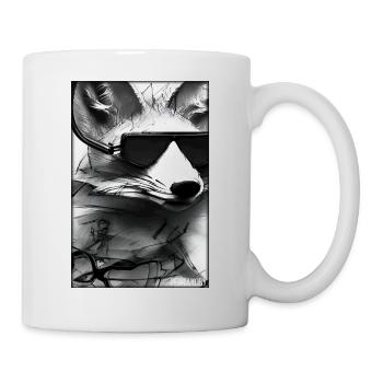 Fox Sunglasses Wildlife Forest Animals Wilderness - Mug - white - Right