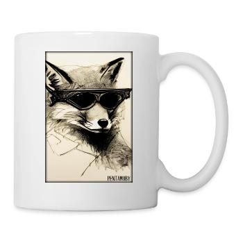 Fox Sunglasses Wildlife Forest Animals Wilderness - Mug - white - Right