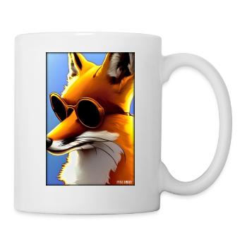 Fox Sunglasses Wildlife Forest Animals Wilderness - Mug - white - Right