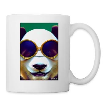 Panda Sunglasses Wildlife Forest Animals Wilderness - Mug - white - Right
