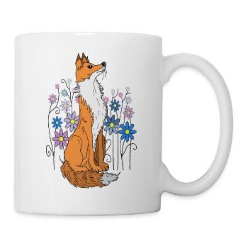 Fuchs - Tasse - Weiß - Rechts