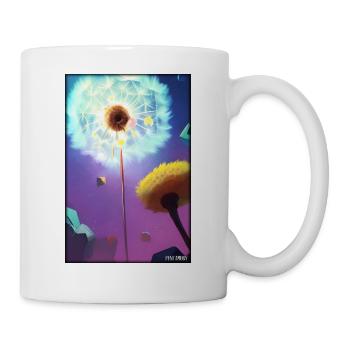 Dandelion Dandelion Asteraceae Flower Spring - Mug - white - Right