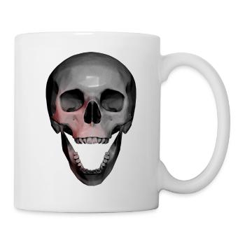 CRÂNE - Mug blanc - blanc - Droite