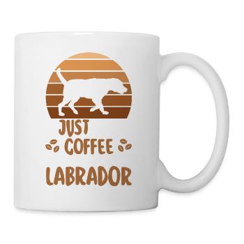 Labrador Haustier Hunde Kaffee Hundehalter Hund - Tasse - Weiß - Rechts
