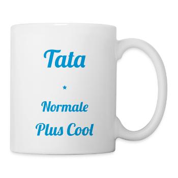 J'ai une tata tatouée plus cool - Mug blanc - blanc - Droite