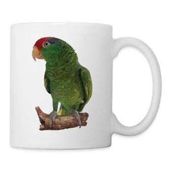 Le perroquet Tamaulipas - Mug blanc - blanc - Droite