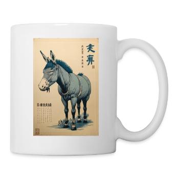 Donkey Ukiyo - Mug - white - Right