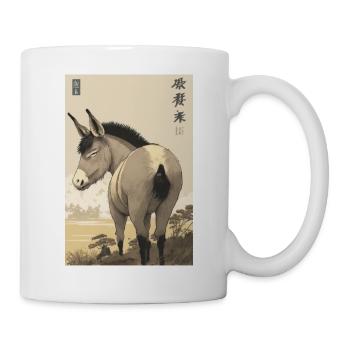 Donkey Ukiyo - Mug - white - Right