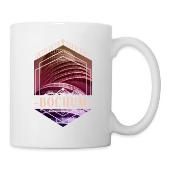 Bochum Deutschland Stadt Skyline Heimat Liebe - Tasse - Weiß - Rechts