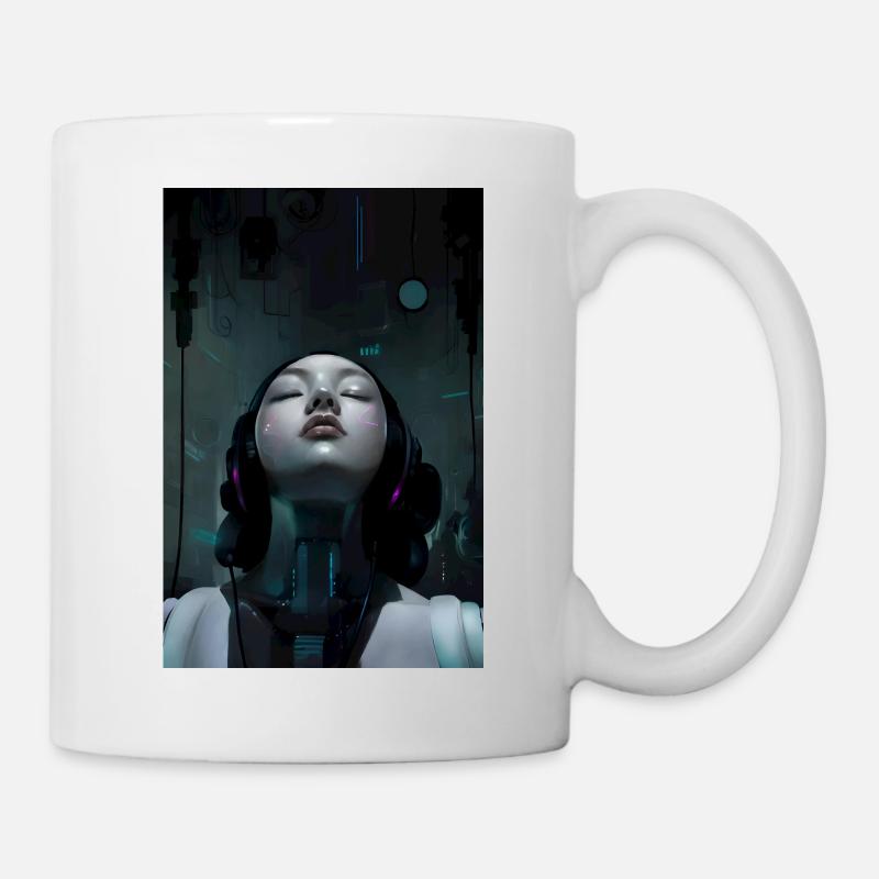 Cyber music - Mug - white