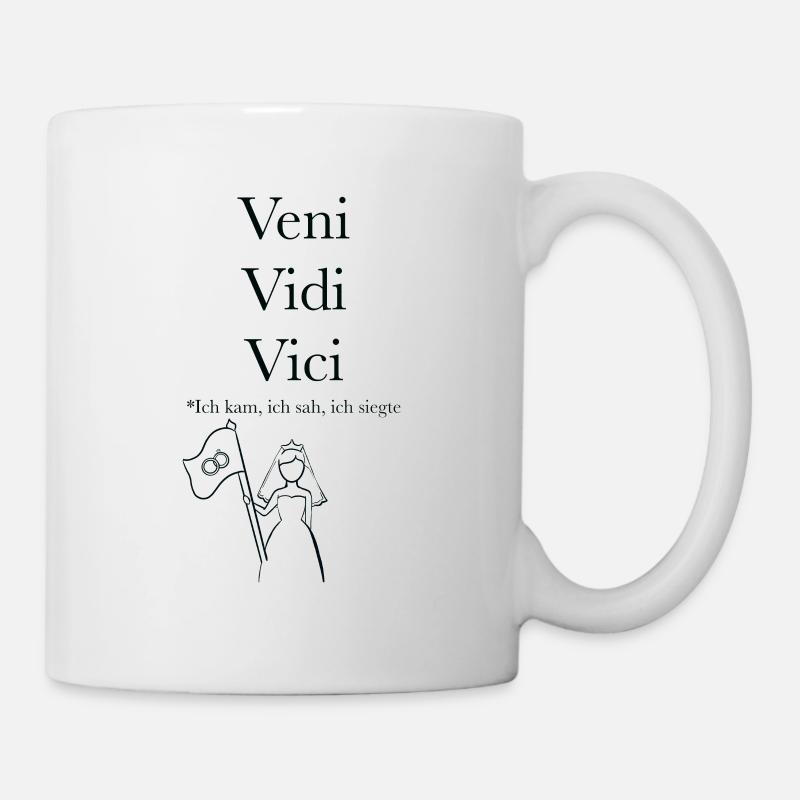 BRAUT Bachelorparty - Junggesellinabschied - Tasse - Weiß
