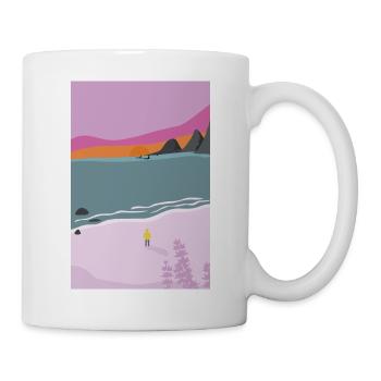 Lofoten Orcas - Tasse - Weiß - Rechts