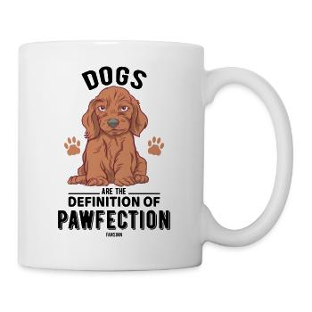 süßer Hund - Tasse - Weiß - Rechts
