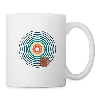 Retro Abstract 3 - Tasse - Weiß - Rechts