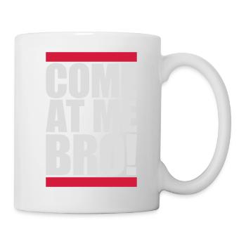 Viens à moi bro - Mug blanc - blanc - Droite