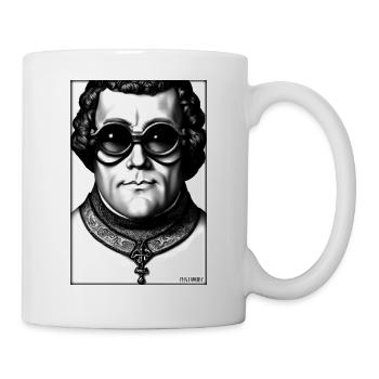 Martin Luther Sunglasses Religion Church - Mug blanc - blanc - Droite