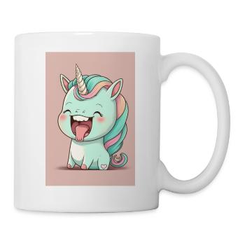 Bébé licorne - Mug blanc - blanc - Droite