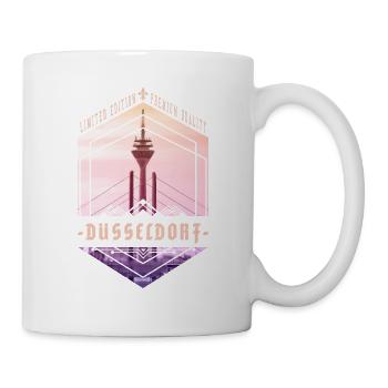 Dusseldorf Germany City Skyline Home Love - Mug - white - Right