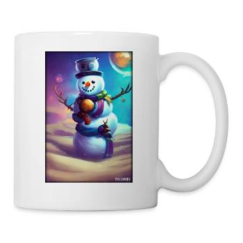 Snowman Snow Winter Christmas Advent - Mug - white - Right