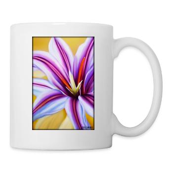 Lilies Lily Family Flower Spring Meadow Green - Mug - white - Right