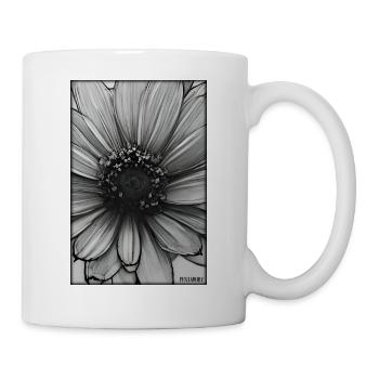 Margerite Asteraceae Fleur Printemps Prairie Verte - Mug blanc - blanc - Droite