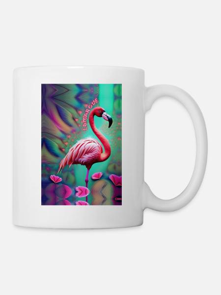 FLAMINGO-PASTELLPASTELLE - Tasse - Weiß