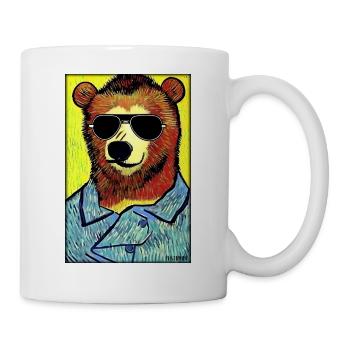 Bear Sunglasses Wildlife Forest Animals Wilderness - Mug - white - Right