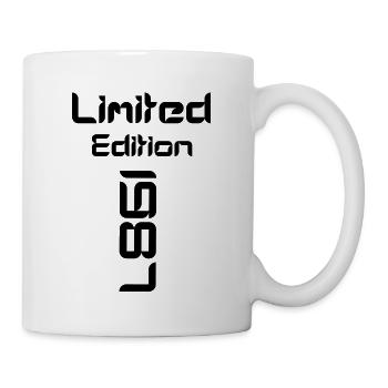 Limited Edition 1987 - Tasse - Weiß - Rechts