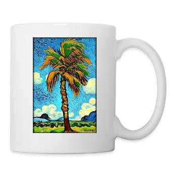 Palm Beach Holiday Summer Sun Sea Travel Holidays - Mug blanc - blanc - Droite
