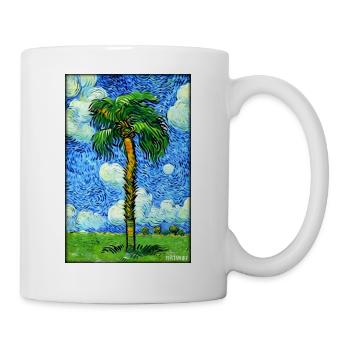 Palm Beach Holiday Summer Sun Sea Travel Holidays - Mug blanc - blanc - Droite