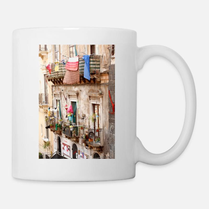 Catane; Sicile - Mug blanc - blanc