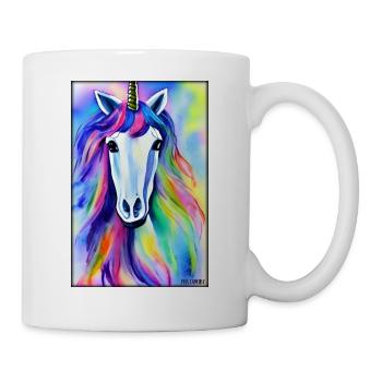 Unicorn Rainbow Magic Fairy Tale Mythical Animal - Mug - white - Right