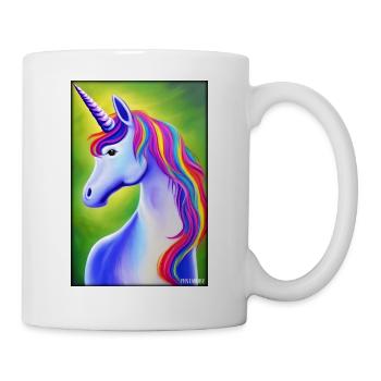 Unicorn Rainbow Magic Fairy Tale Mythical Animal - Mug - white - Right