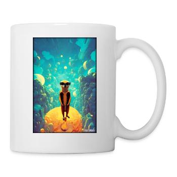 Suricates Zoo Animaux Nature Faune Surikate Zoo - Mug blanc - blanc - Droite