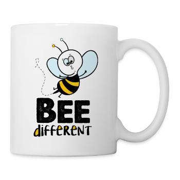 Drôle d'abeille - Mug blanc - blanc - Droite