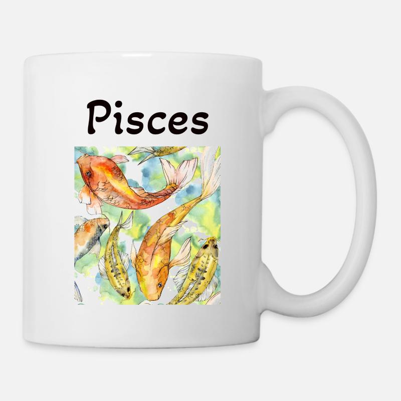 Cadeau pour poisson - Mug blanc - blanc