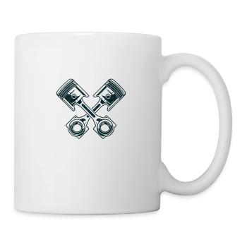 Citation mécanicien voiture moto cadeau, - Mug blanc - blanc - Droite
