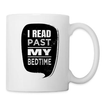 funny sayings bookish stuff present love fun - Tasse - Weiß - Rechts