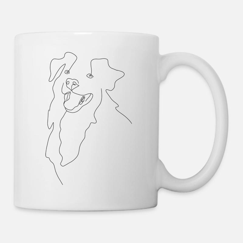 Hundefreund - Tasse - Weiß