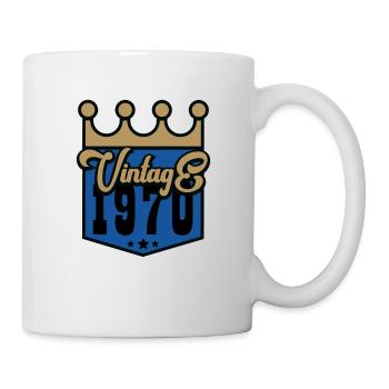 Né en 1970 53e anniversaire - Mug blanc - blanc - Droite