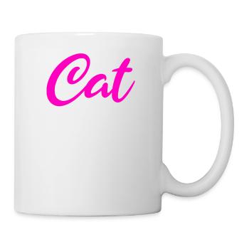 Cat Mom Gift blanc - Mug blanc - blanc - Droite