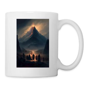 Nature japonaise - Mug blanc - blanc - Droite